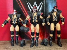 Mattel WWE Elite Flashback 28 Legends 4 DEMOLITION Complete AX SMASH CRUSH Masks