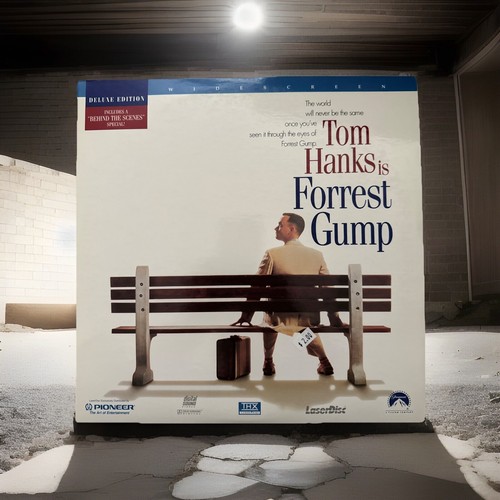 Forrest Gump Widescreen THX Laserdisc - Deluxe Edition Gatefold X2 Discs - Picture 1 of 4
