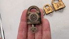 LOT (6) YALE & TOWN MFG. CO BRASS PADLOCKS - ALL WITH KEYS ALL DIFFERENT SIZES — photo 6