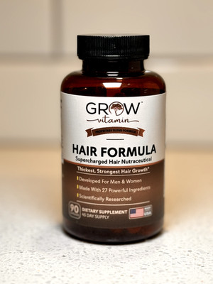 Dr. Berg's Hair Formula Supports Healthy Hair Nails Skin+ 90 Capsules