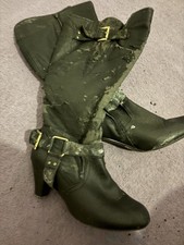 Women's Knee High Boots Size 8 Extra Wide