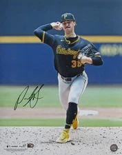 Paul Skenes Signed/Autographed 16x20 Photo Pirates MLB Holo 195712