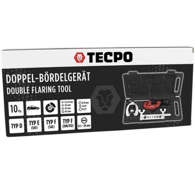 TECPO BÖRDELGERÄT BÖRDEL WERKZEUG BREMSLEITUNG LEITUNG BÖRDELN + ROHRSCHNEIDER