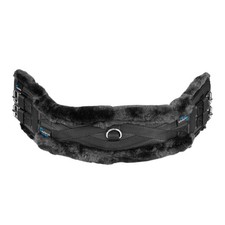 Shires ARMA SupaFleece Dressage Girth - Black - Soft  Breathable Synthetic