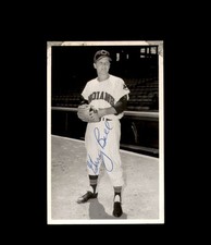Gary Bell Signed Vintage Photo Postcard Cleveland Indians Autograph