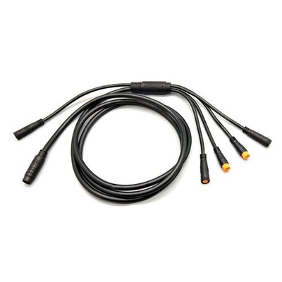 1.5m/5ft 1 to 5 Electric Bicycle E-bike Waterproof Cable Cord For KT Controller