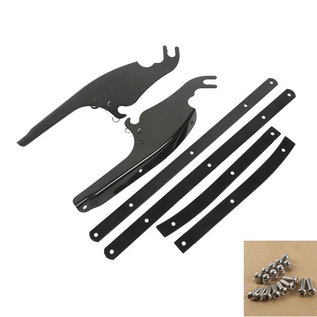 Windscreen Windshield Mounting Bracket Kits For Harley Davidson Softail