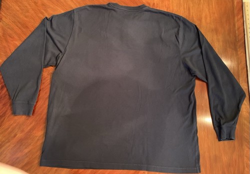 CARHARTT Shirt 2XL Gray Long Sleeve Original Fit Pocket Workwear Pullover Men's - Picture 2 of 8