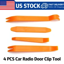4pcs Car Trim Removal Tool Panel Door Dashboard Fastener Remover Pry TOOL Set US