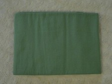 Carter's Solid Green Baby Receiving Blanket Flannel Cotton Security Lovey