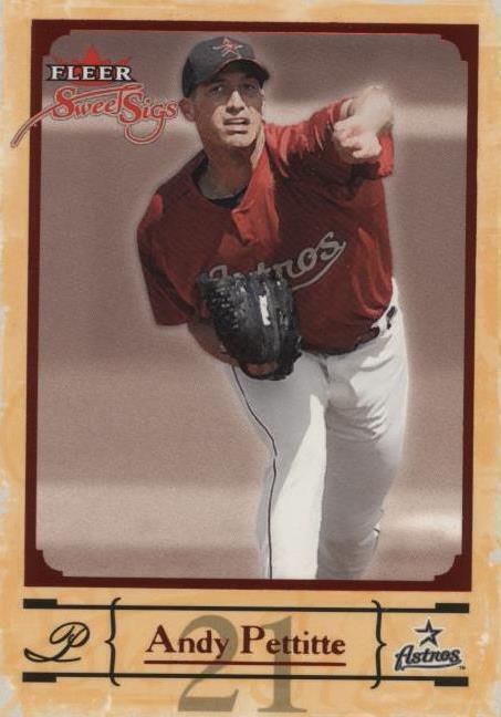 2004 Fleer Sweet Sigs - Andy Pettitte #47 - 1 of 1