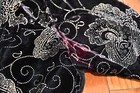Scott Mcclintock Vintage Black Velvet Gold Glitter Victorian Retro Jacket Sz 4 — photo 7