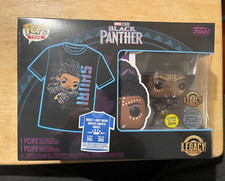 Camiseta Funko POP & 2XL: SHURI Brilla en la Oscuridad Wakanda Forever Legacy Collection