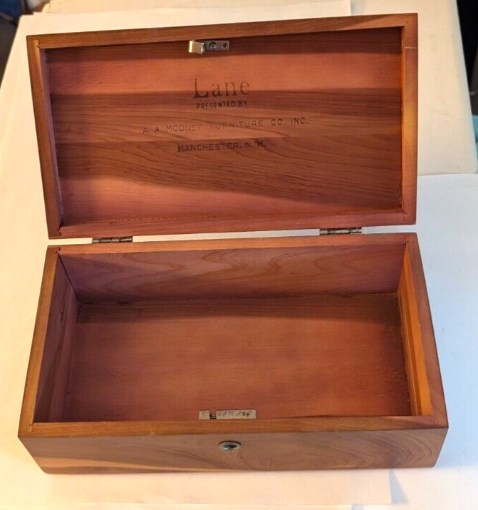 Lane Wooden Trinket Box by AA Mooney Furniture Manchester NH eBay