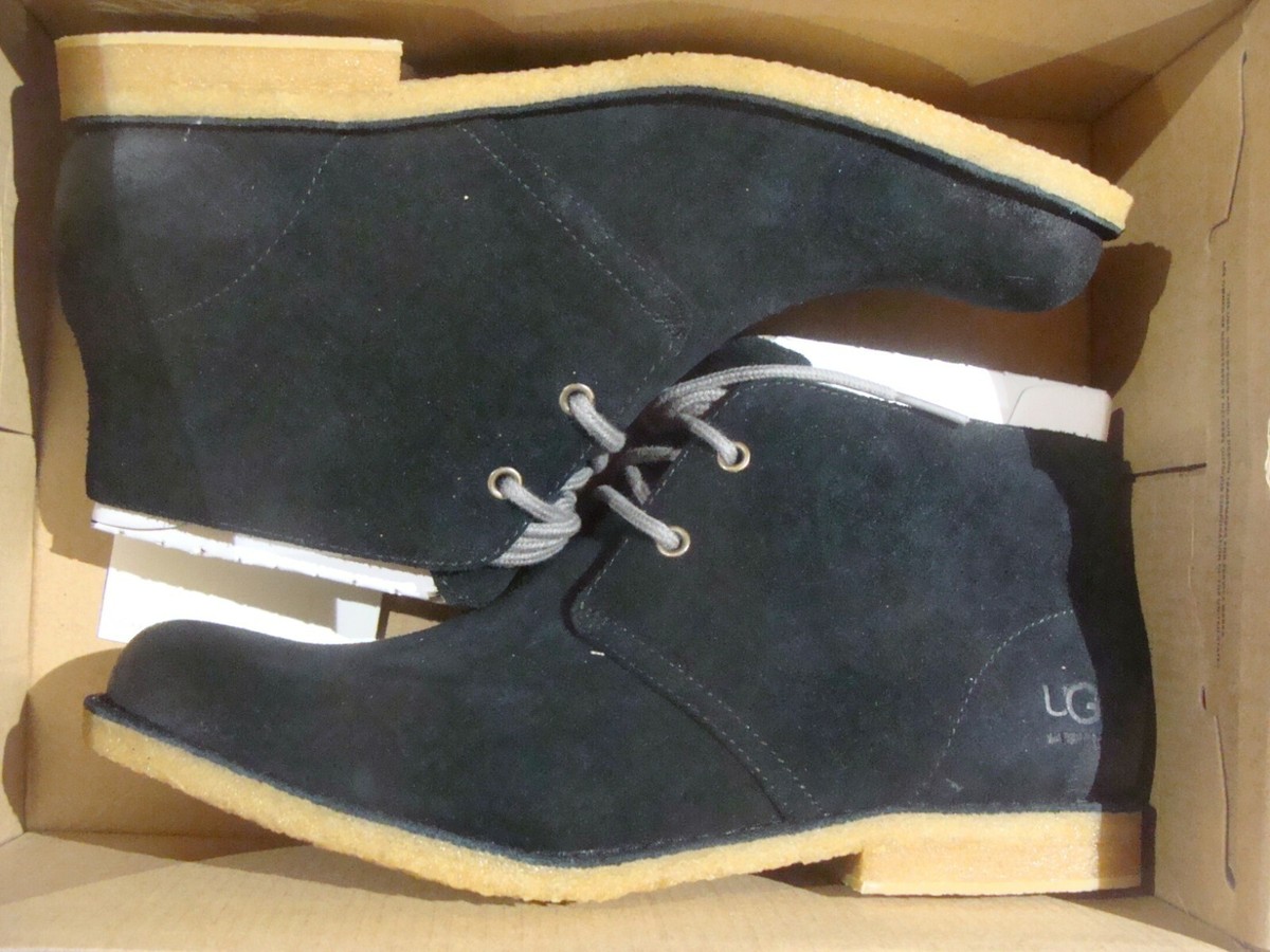 MENS UGG LEIGHTON WP 1017769 BLACK SIZE 8~12 | eBay