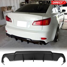 Fits 06-13 Lexus Is250 Is350 Dmr Style Rear Bumper Diffuser - Pp