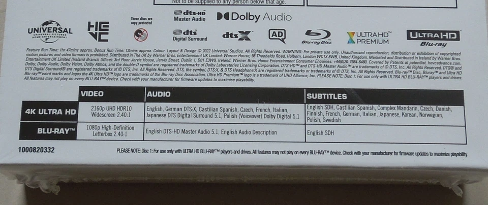 EX_MACHINA COLLECTOR'S EDITION - UK 4K ULTRA HD + BLU-RAY STEELBOOK - MACHINA -- - Image 3 of 4