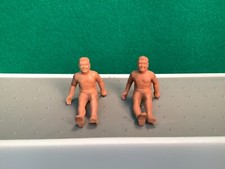 vintage marx circus play set acrobat figures on back