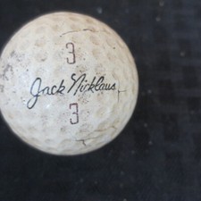 Vintage Jack Nicklaus Signature 3/3 Golf Ball Range