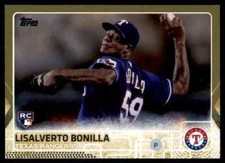 2015 Topps Series 2 Gold LiSalverto Bonilla RC #691 Texas Rangers 0576/2015