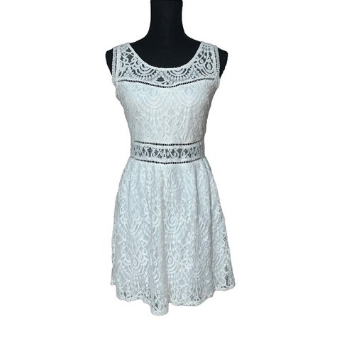 reiss fae dress ivory Wild Rose & Sparrow The Fae Midi Dress in Chantilly main image 1
