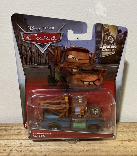 Disney Pixar Cars 2 Fighting Face Mater London Chase Mattel