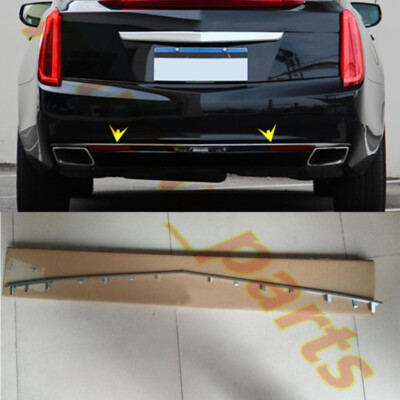 🔥For Cadillac XTS 2013-2017 Rear Bumper Chrome Moulding Trim Strip | eBay