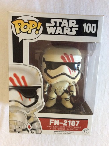 FUNKO POP Star Wars N°100 : FN-2187 (TARGET EXCLUSIVE) - Occasion