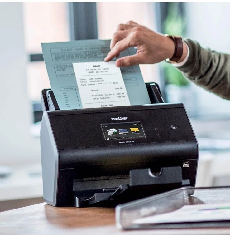 RE_NEWED Brother ADS-2800W Wireless Document Scanner - Image 4 of 4