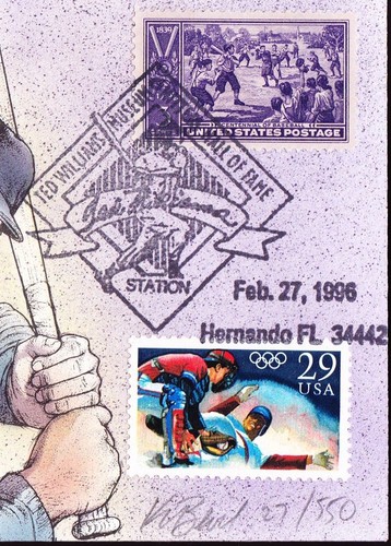 Raro 3 HOF Autos Willie McCOVEY Harmon KILLEBREW Duke SNIDER + display FDC PSA JS - Foto 6 di 9