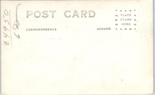Mujer en SOMBRERO y ABRIGO RPPC Portland Studio OREGON OR - Postal - Imagen 2 de 2