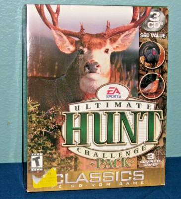 EA Sports ULTIMATE HUNT CHALLENGE Pack (2000 PC Windows) Game New Factory Sealed