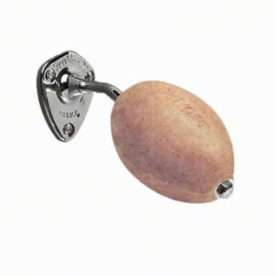 Savon Exfoliant Rotatif Provendi Beige Avec Porte-savon Chromé - Réf. 002398 - Neuf