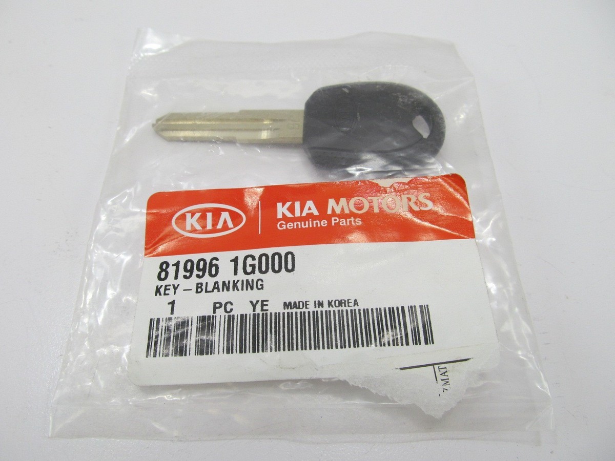 UNCUT Genuine OEM Factory New Key Blank For 2005-2011 Kia Rio 