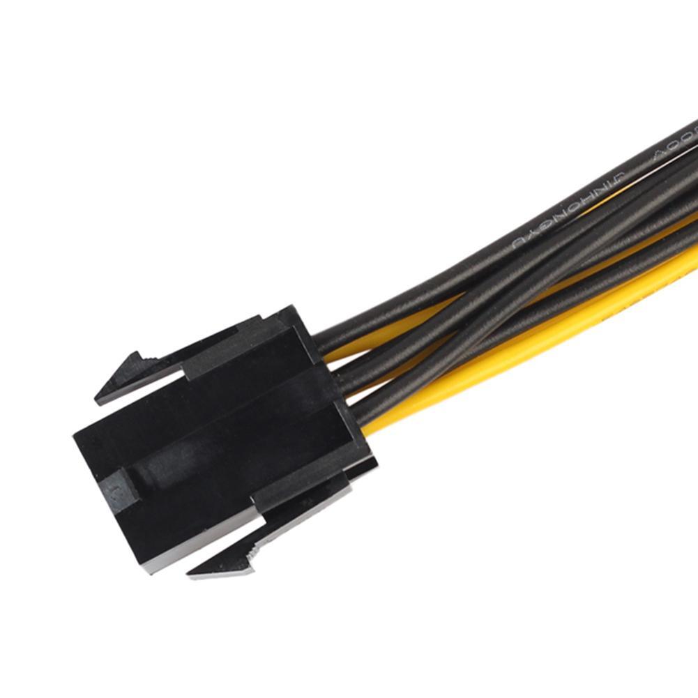 20cm 6 Pin to Dual 8 Pin PCI Power Splitter Cable VGA PCI Express