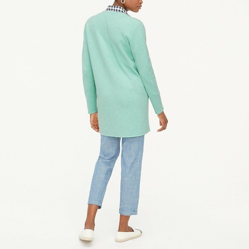 NEW J. Crew Womens Classic Vanessa Open Front Cotton Cardigan Sweater S M L NWT - Picture 4 of 5