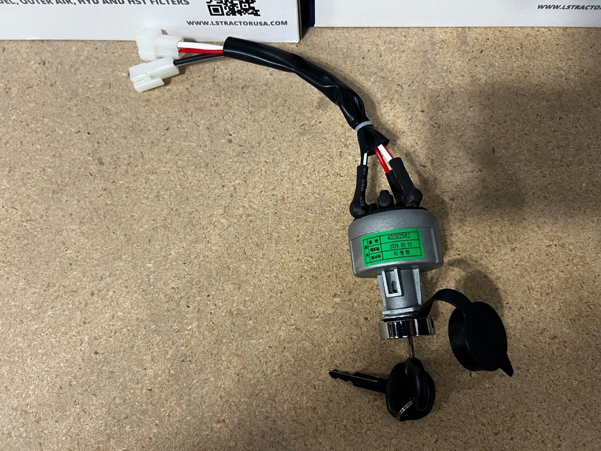 しよ Genuine OEM LS Tractor Key Switch ASSY W/ Keys (40292582) | eBay