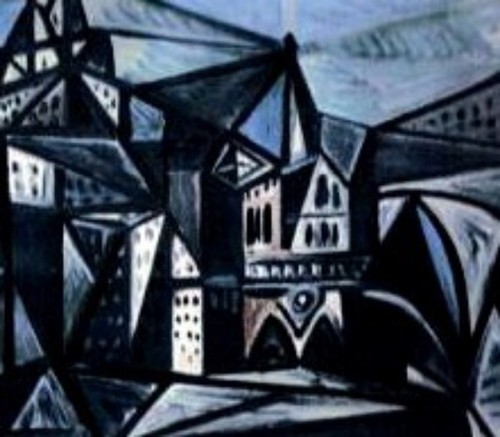 PICASSO 1955 LITHO PRINT w/COA. UNIQUE COLLECTABLE Pablo Picasso Notre Dame ART - Picture 2 of 2
