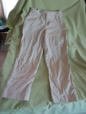 Ladies Lands End Beige Pants Size 2P needs ironing in great shape