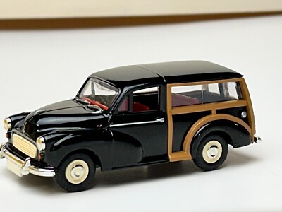 Vanguards 1:43 Scale Diecast Morris Minor Traveller, Black | eBay