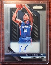 2018-19 Panini Prizm Khyri Thomas Rookie Auto Autograph RC SP RARE!!