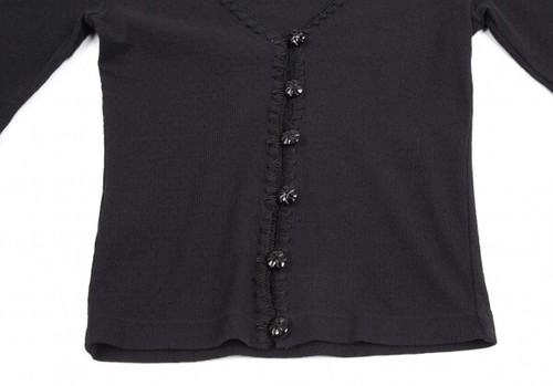 Jean Paul GAULTIER FEMME Cotton Punching Cardigan Size 40(K-128267) - Picture 7 of 12