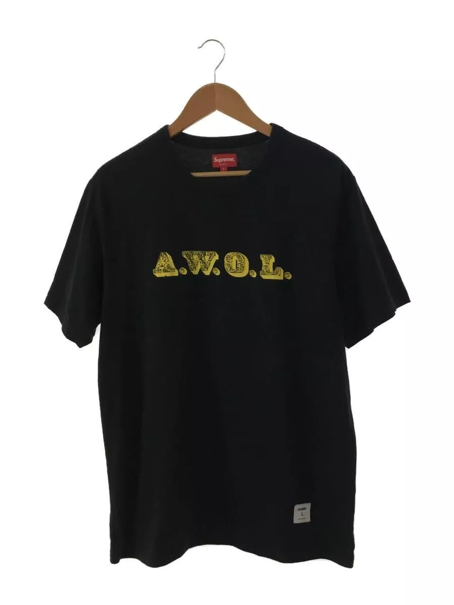Haut de football manches courtes noir grand L SS19 SUPREME AWOL neuf dans sa boîte