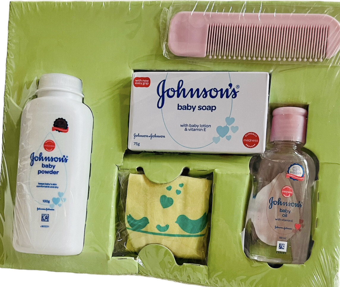 ピース Johnson'S First Touch Baby Gift Set, Baby Bath, Skin & Hair