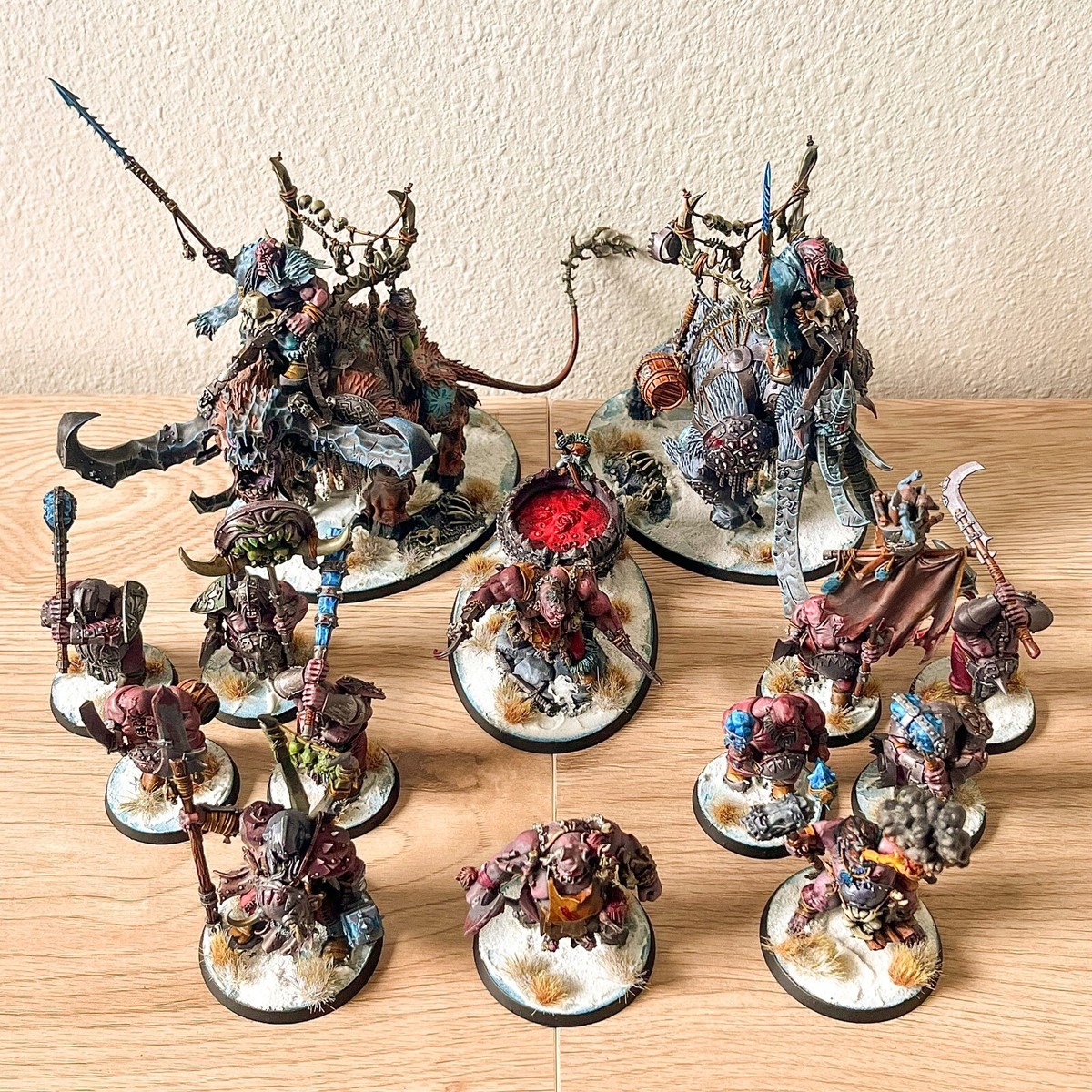 ウォーハンマー Ogor Mawtribes Army 2400 pts ウォーハンマー Ogor Mawtribes Army 2400 pts