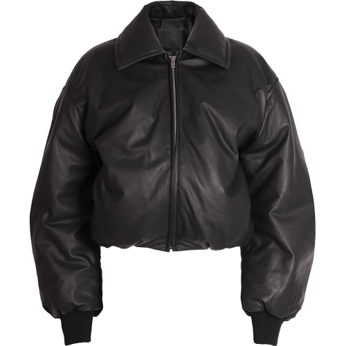 Oversized Leather Used Leather Coats For Sale Winter Warm