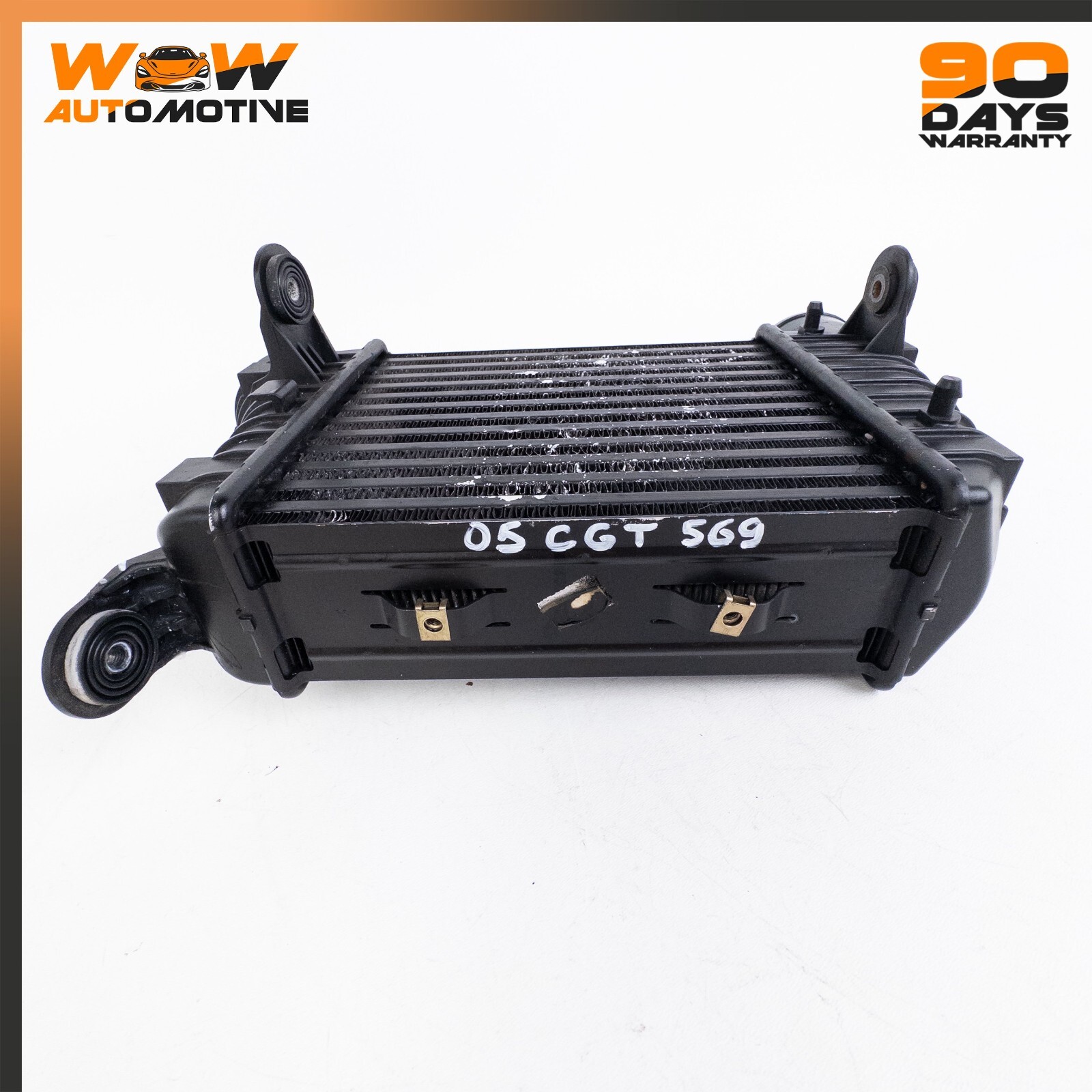 04-13 BENTLEY CONTINENTAL GT GTC 6.0L RIGHT TURBO INTERCOOLER RADIATOR OEM