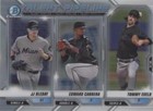 2021 Bowman - Edward Cabrera JJ Bleday Tommy Eveld #TP-MIA