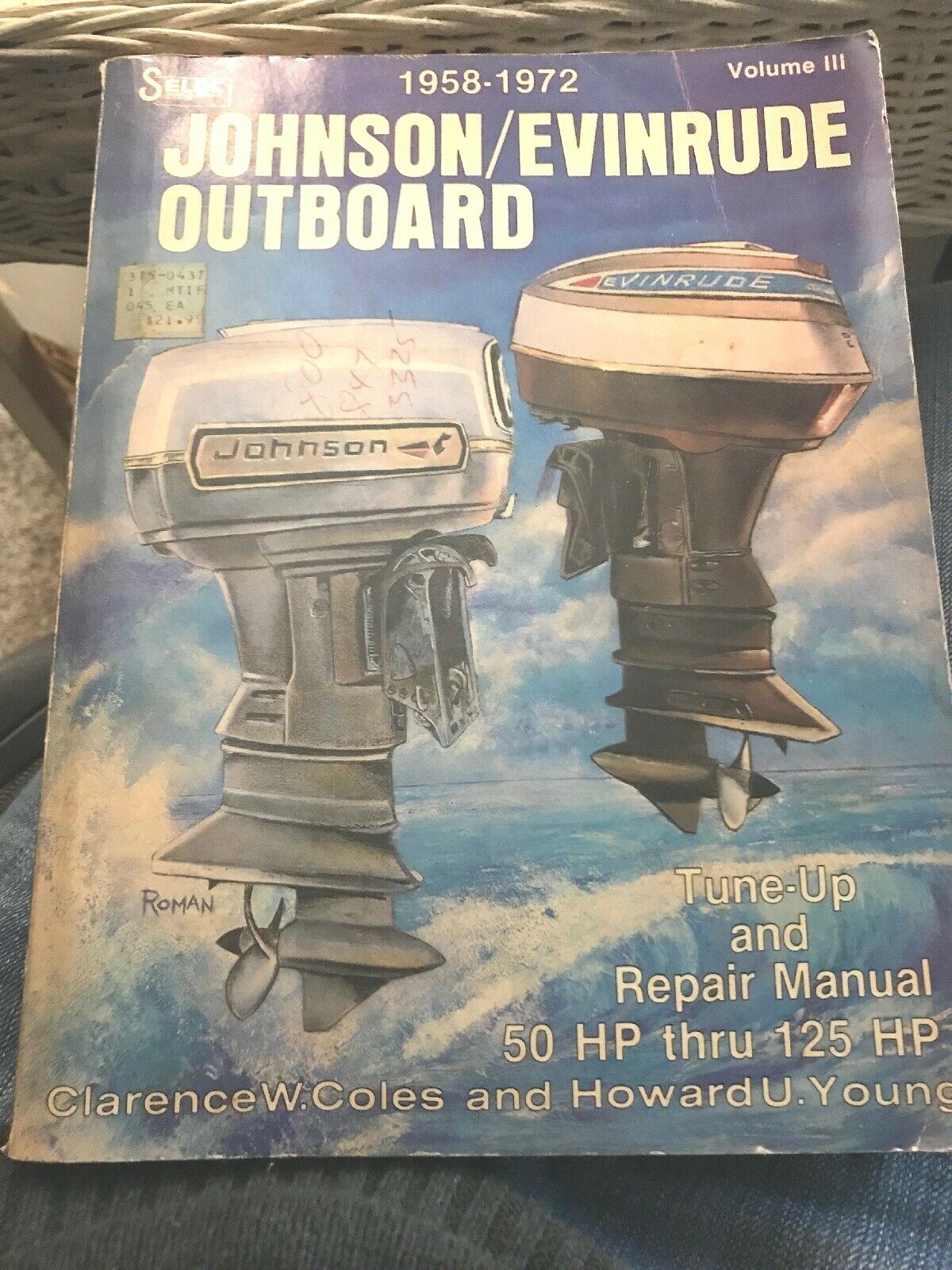 Seloc EVINRUDE Johnson 1958-1972 50 Hp-125 HP Tune up & Repair Manual | eBay