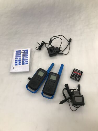 Talkie-walkie Motorola Talkabout T62 - bleu et noir - Photo 1/3